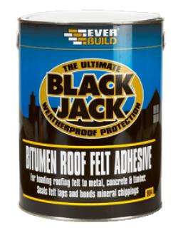 EVERBUILD BITUMEN ROOF FELT ADHESIVE 25L