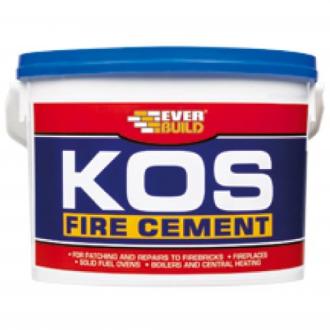 EVERBUILD KOS FIRE CEMENT BLACK 1KG