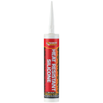 EVERBUILD HEAT RESISTANT SILICONE BLACK 310ML